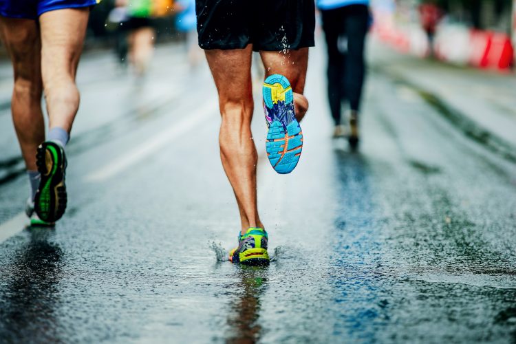 Acupuntura para maratona.